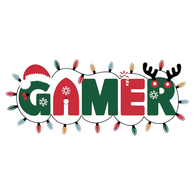Camiseta de Navidad con texto de jugador
