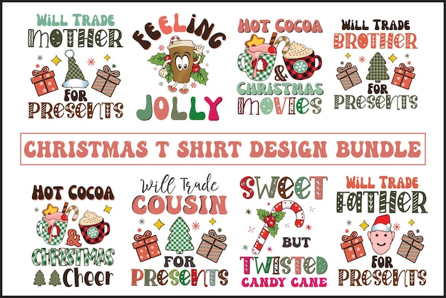 Camiseta de Navidad Xmas Camiseta Festiva Camiseta festiva de Navidad Moda Clot de Navidad
