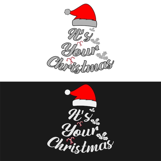 Camiseta navideña Es tu navidad.