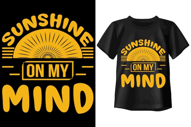 una camiseta negra con las palabras sol en ella