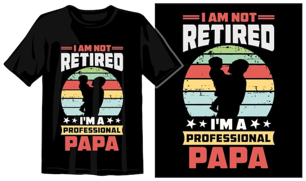 Una camiseta negra que dice el mejor papá de todos.