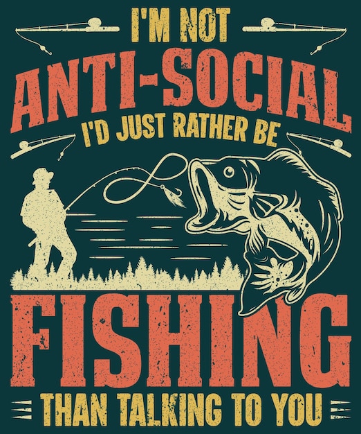 Camiseta de pesca gráfica para los amantes de la pesca 8