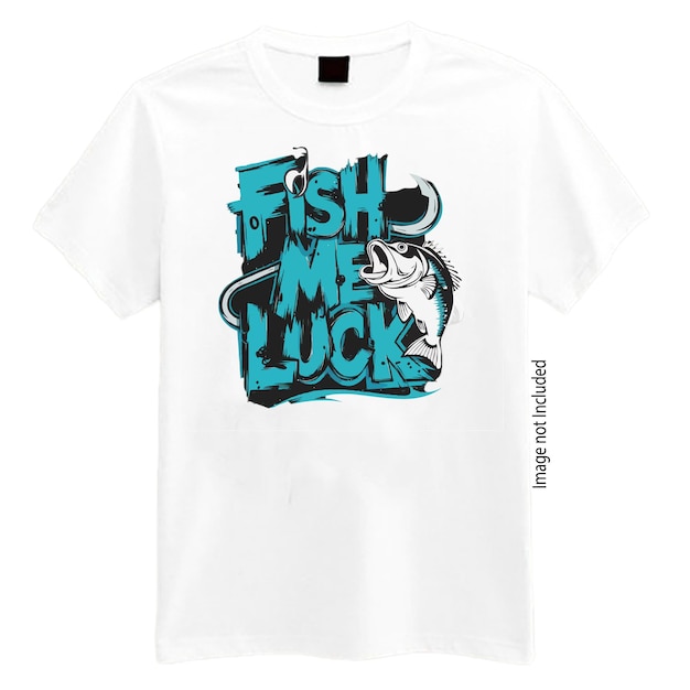 Camiseta de pescado vectorial