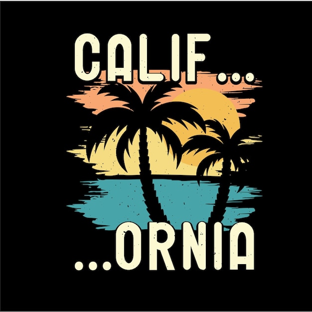 Camiseta de playa de verano T-shirt de playa de diseño de tipografía de verano