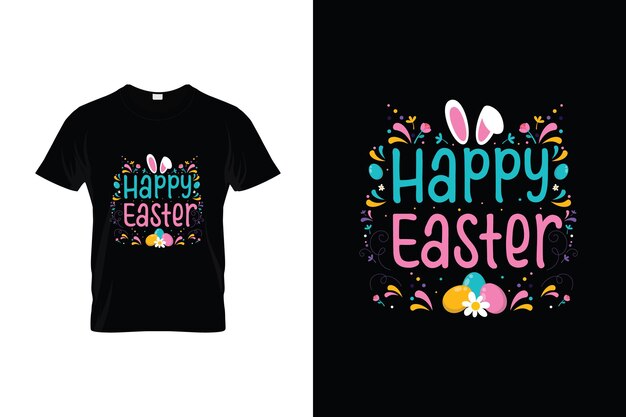 Camiseta que dice felices pascuas