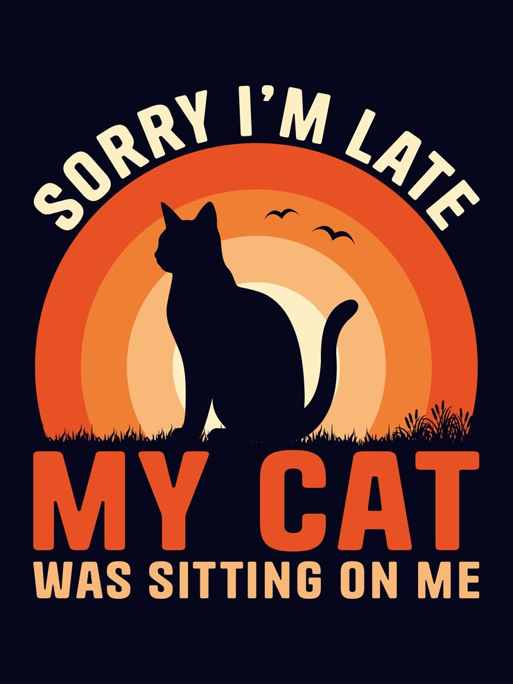 Camiseta retro de gato Diseño para los amantes de los gatos