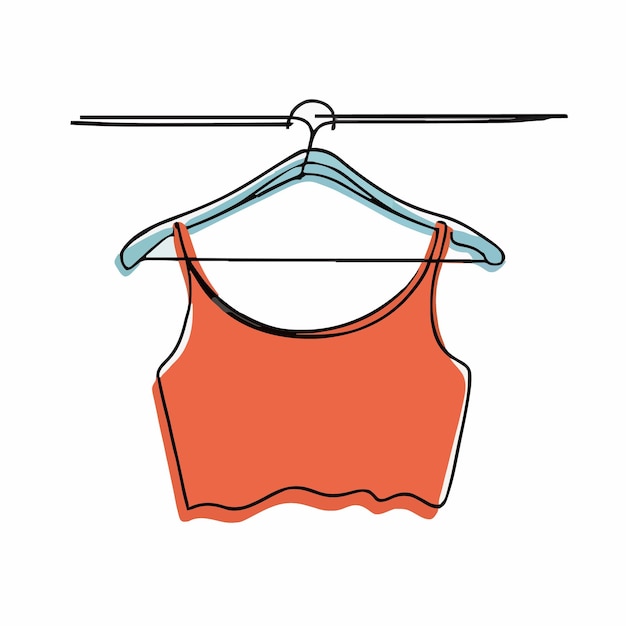 Una camiseta roja con una camiseta blanca que dice