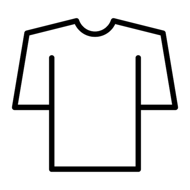 camiseta ropa icono de la moda icono de las prendas de vestir icono