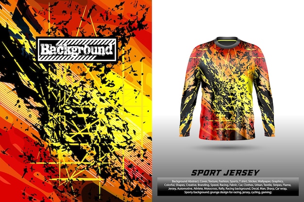 Camiseta, salpicadura, grunge, plano de fondo