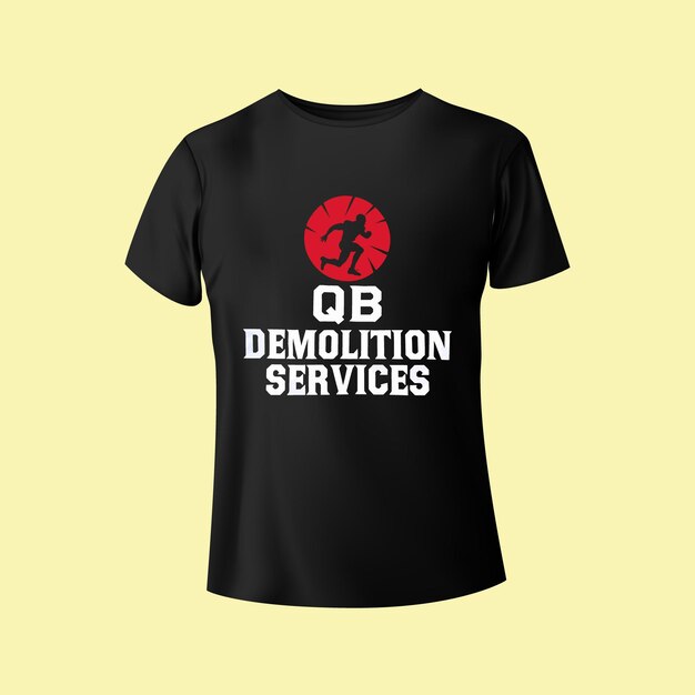 Camiseta de los Servicios de Demolición