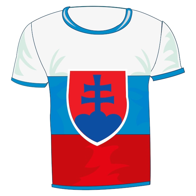 Camiseta signo eslovaquia