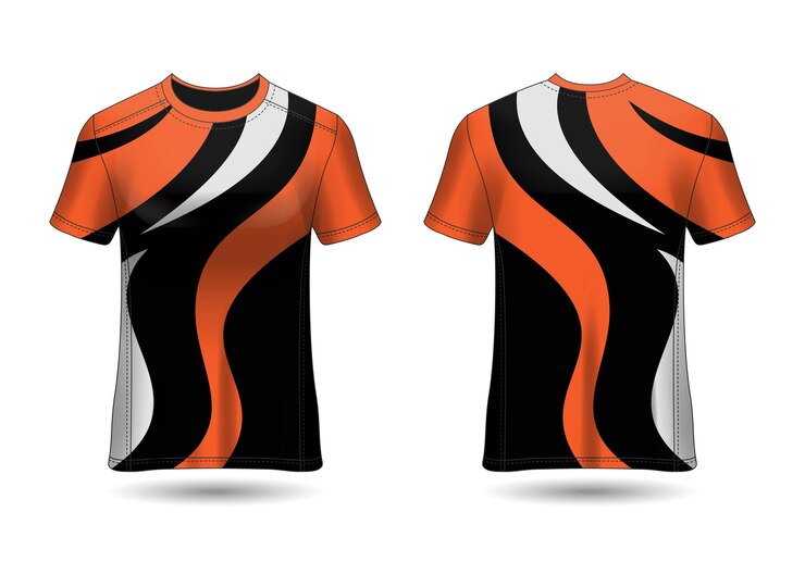 Camiseta Sport Design Racing Jersey Vector
