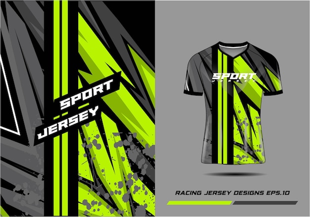 Camiseta sportsgreen gris grunge textura fondo para camiseta de fútbol ciclismo fútbol juego premium