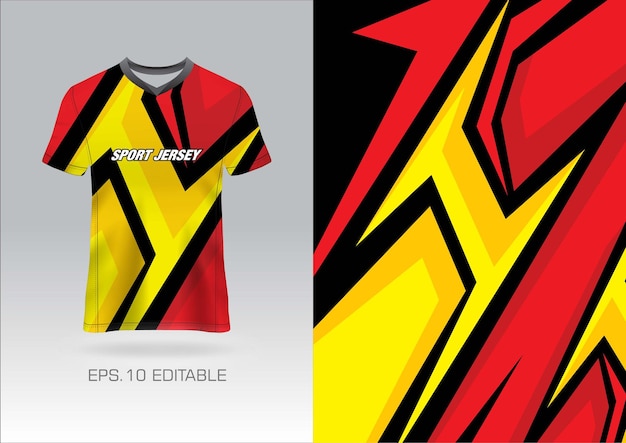 Camiseta de sublimación de diseño de jersey Patrón geométrico premium Colección de vectores increíbles para fútbol Fútbol carreras ciclismo juegos motocross deportes