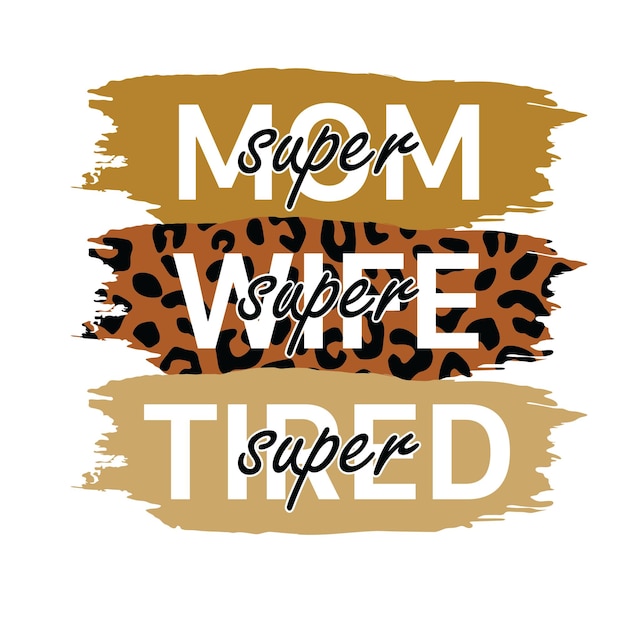 La camiseta SVG del Día de la Madre Diseño vectorial del Día de las Madres del Perro