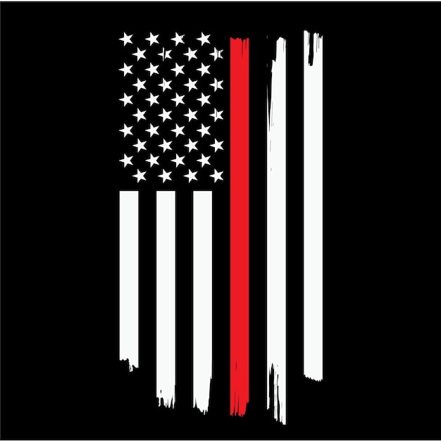 La camiseta SVG de FIREFIGHTER tiene un diseño vectorial de tipografía