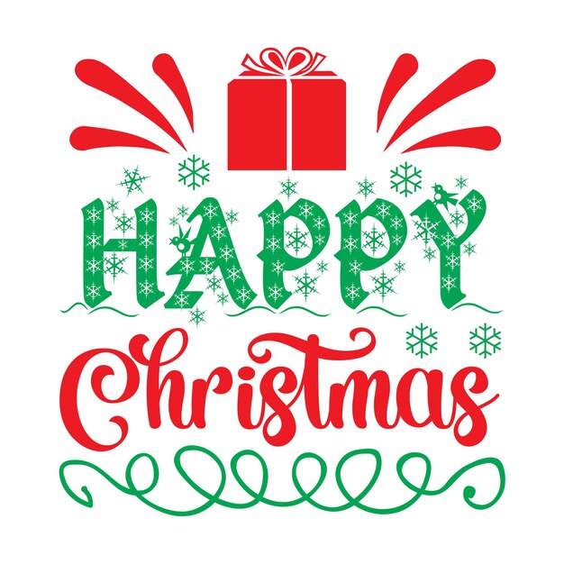Camiseta SVG de Navidad Diseño SVG de Navidad