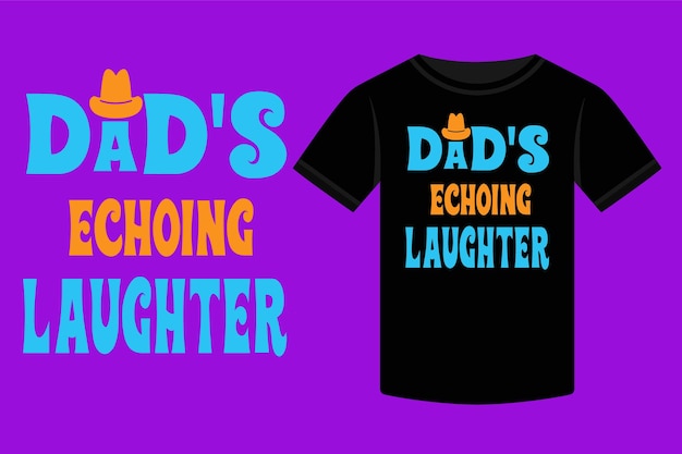 Camiseta de tipografía para el Día del Padre