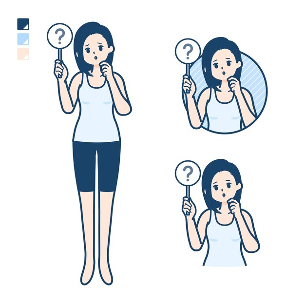 Camiseta de tirantes sencilla mujerpanel de preguntas