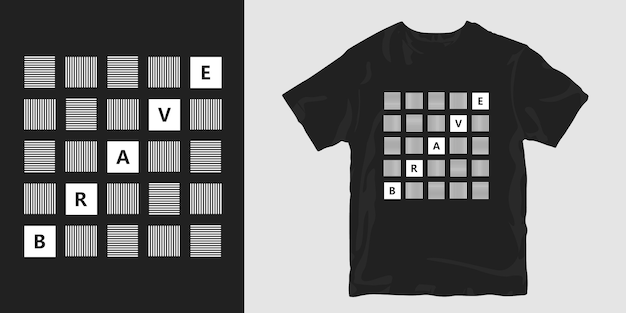 Camiseta valiente