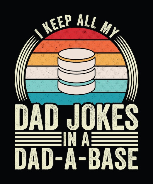 Camiseta vectorial para el Día del Padre