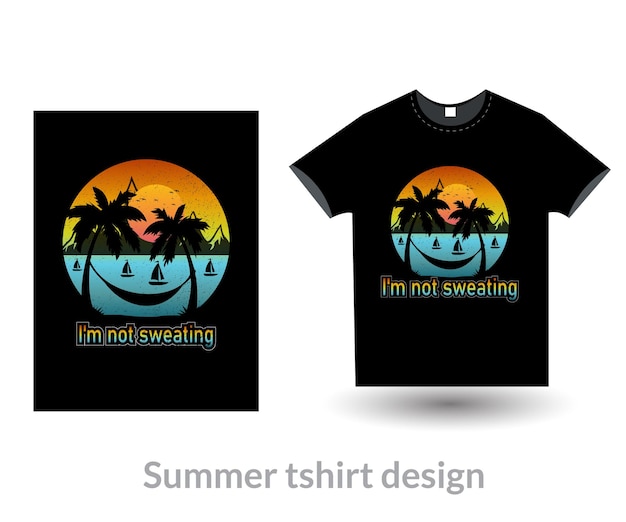 camiseta de verano moderna