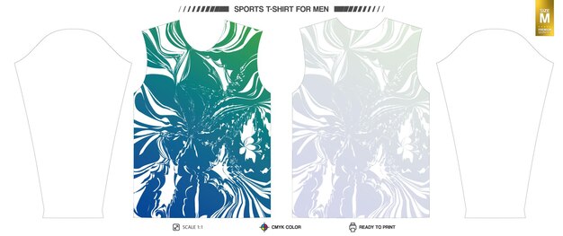 Vector camiseta verde