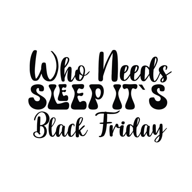 Camisetas del Black Friday diseño vectorial de tipografía del Black Friday