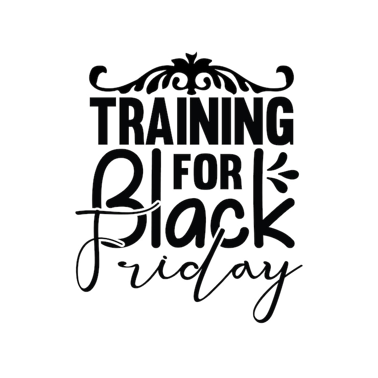 Vector camisetas del black friday diseño vectorial de tipografía del black friday