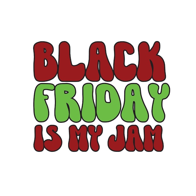 Camisetas del Black Friday diseño vectorial de tipografía del Black Friday