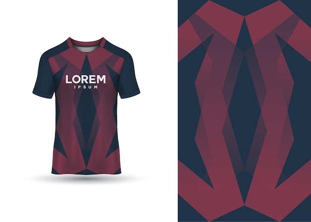 Camisetas deportivas, camisetas de fútbol para clubes de fútbol. vista frontal uniforme