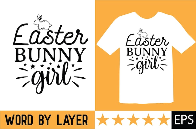 Las camisetas de Pascua el diseño vectorial de la tipografía de Pascua