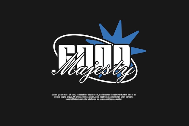 camisetas de ropa de calle de diseño de activo vectorial adecuado para la impresión