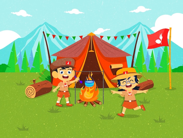 el campamento de pramuka 2
