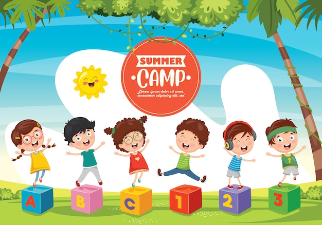 Campamento de verano para niños