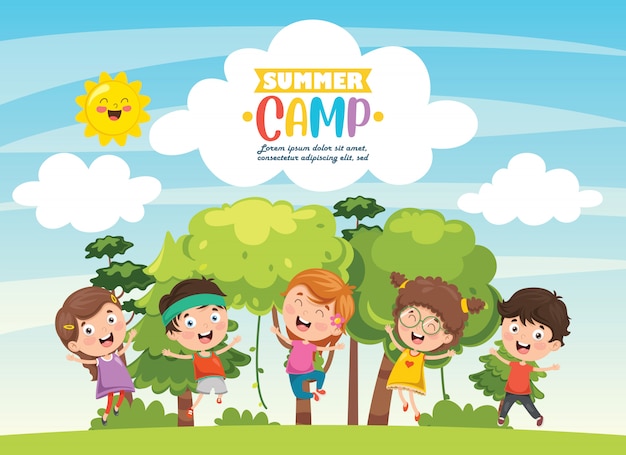 Campamento de verano para niños