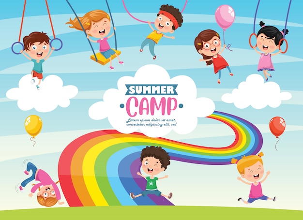 Campamento de verano para niños