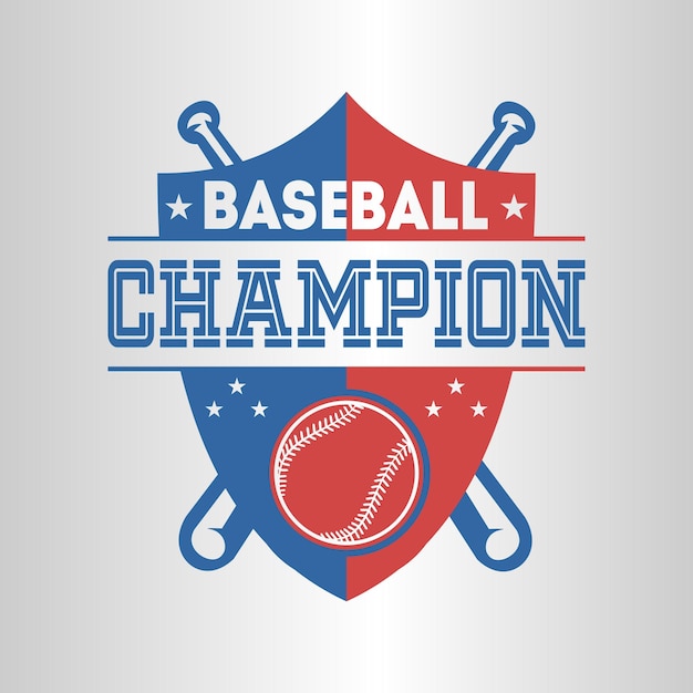 Campeón de béisbol retro