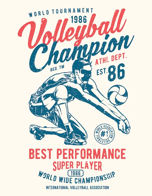 Campeón de voleibol