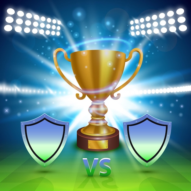 Campeonato de fútbol, fondo Sport Cup.