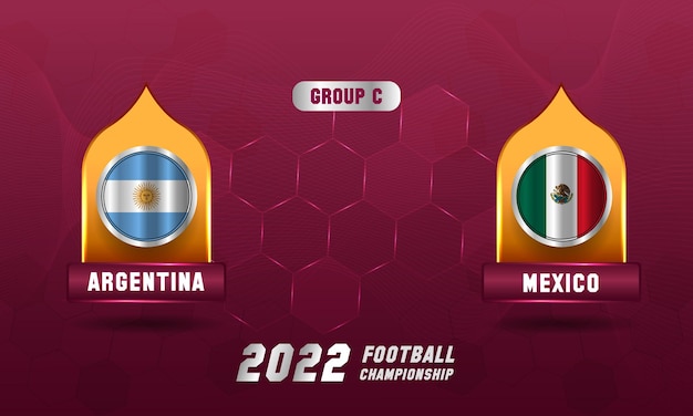 Campeonato de fútbol de Qatar 2022 Argentina vs México partido