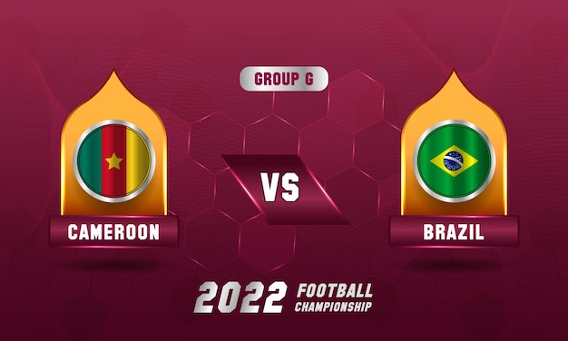 Campeonato de fútbol de Qatar 2022 Camerún vs Brasil partido