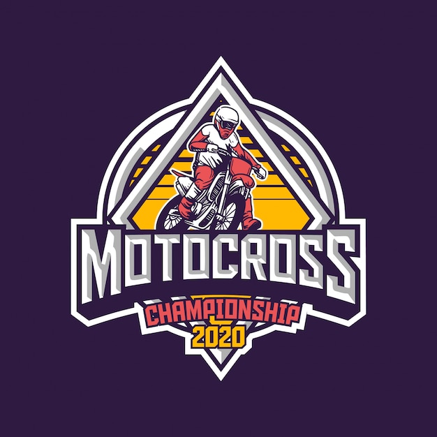 Campeonato de motocross 2020 logo