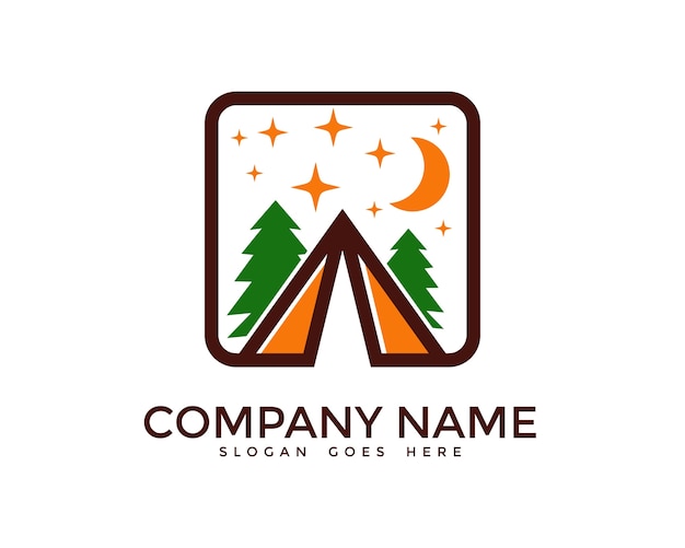 Camping Logo Design
