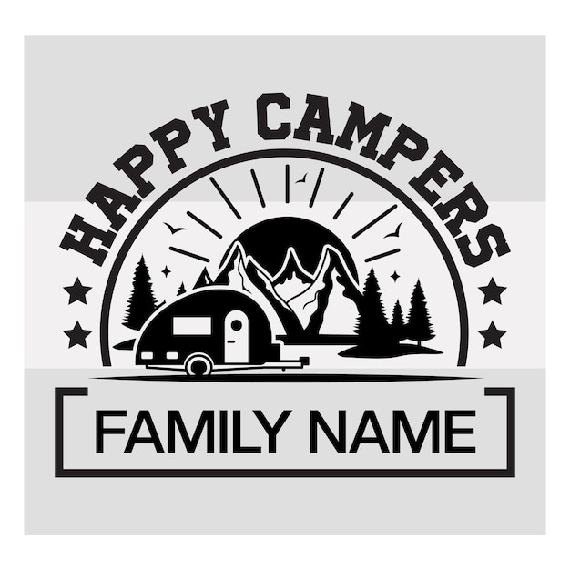 Los campistas se divierten más Camper Adventure Camp Life Camping Svg Tipografía Camping Quotes