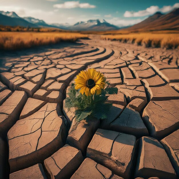 Vector campo de girasoles en el campo