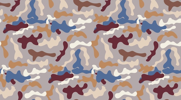camuflaje ilustración abstracta patrón sin costuras