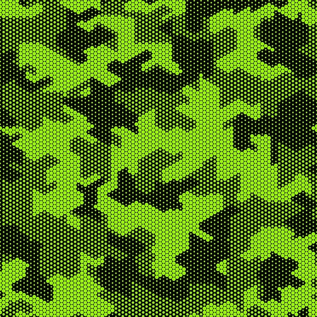 Vector camuflaje patern ejército cazador un color medio uno