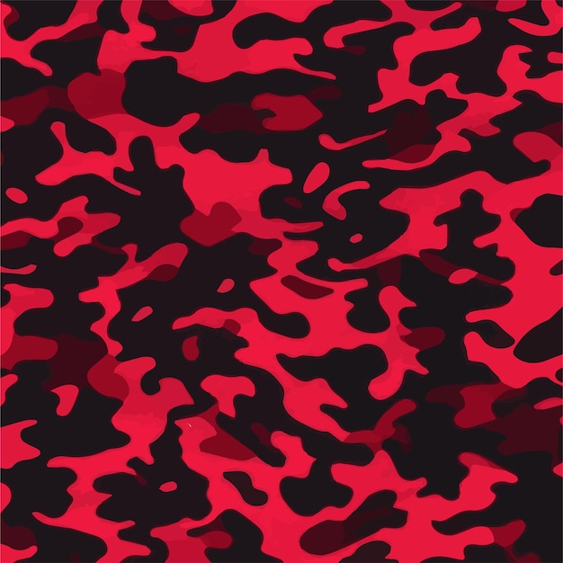 Vector camuflaje patrón sin costuras estilo de moda camo impresión repetida ilustración vectorial textura caqui