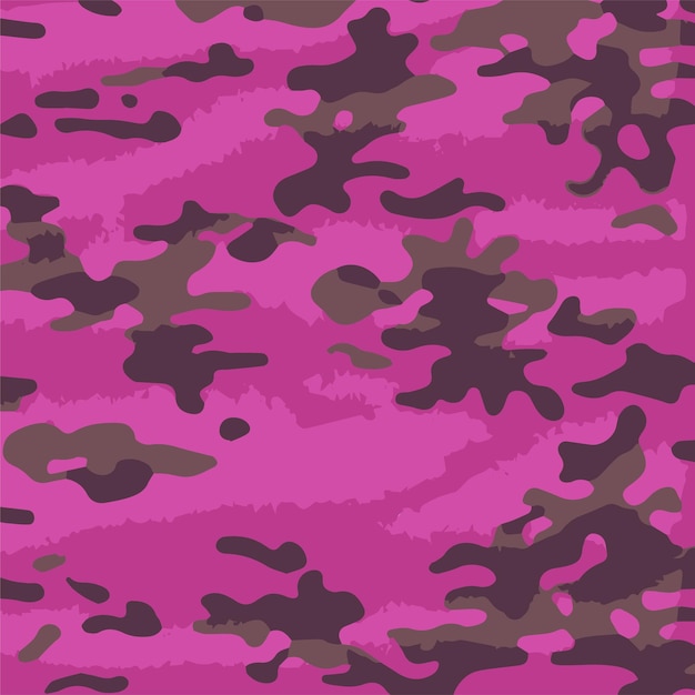 Vector camuflaje patrón sin costuras estilo de moda camo repetir impresión vector ilustración textura caqui